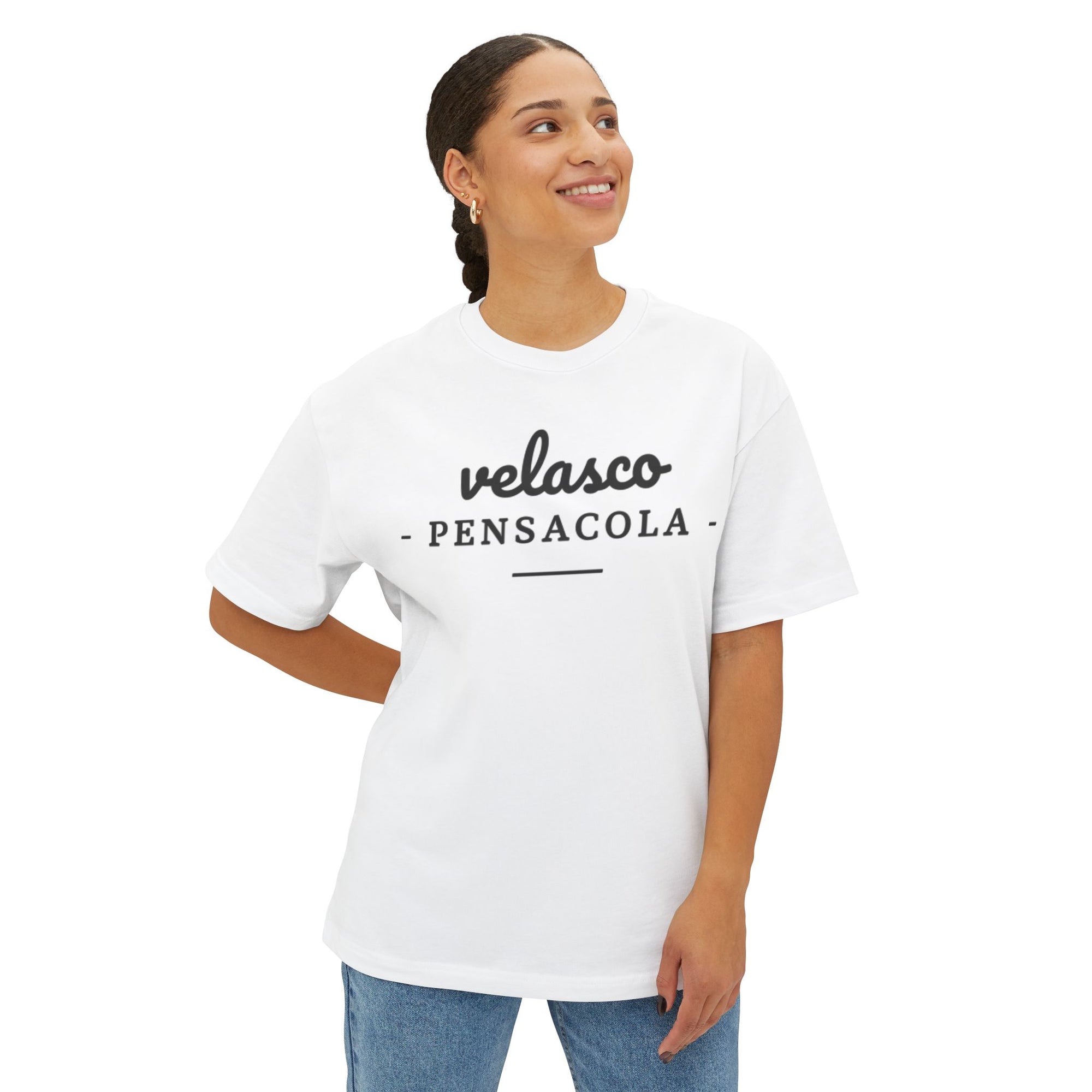 Velasco "PENSACOLA" Unisex Oversized Boxy Tee