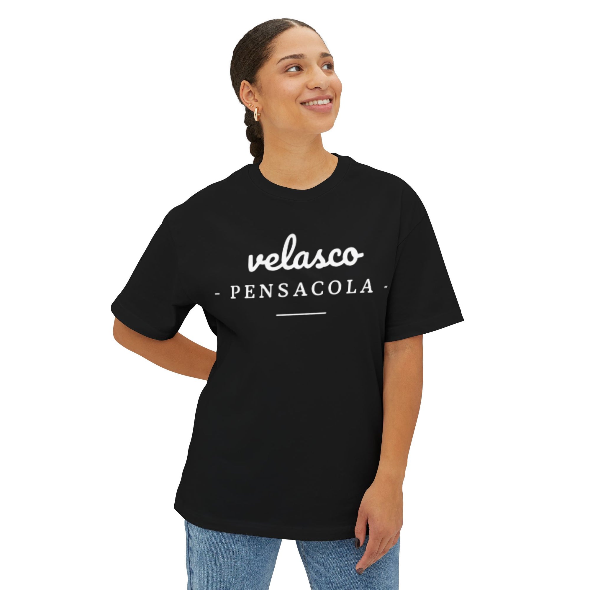 Velasco "PENSACOLA" Unisex Oversized Boxy Tee