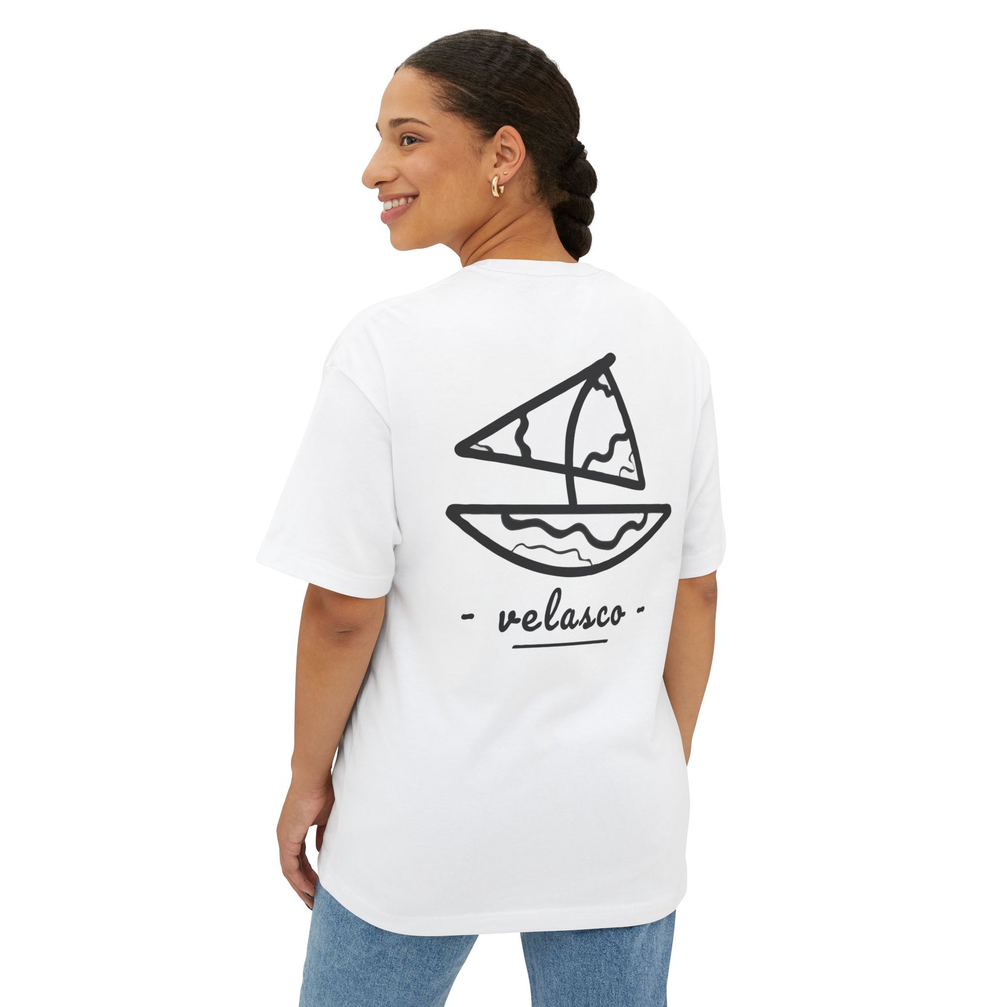 Velasco "PENSACOLA" Unisex Oversized Boxy Tee